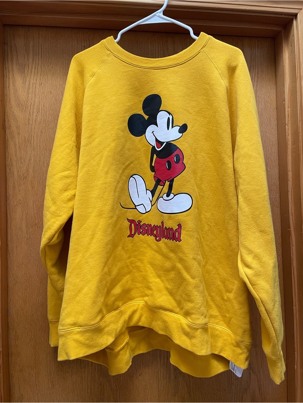 Disneyland Mickey sweatshirt 3x